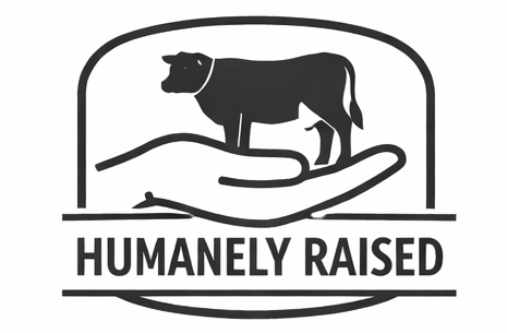 humanely raised meats badge